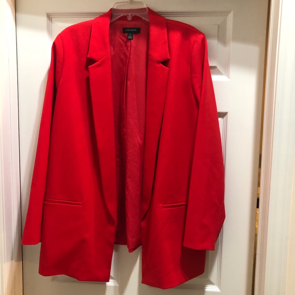 Halogen Red Blazer